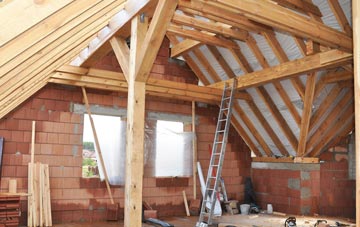 Rook End attic trusses